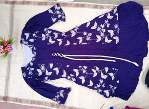 Floral Embroidered Cardigan Dress
