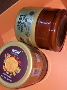 Wow Ubtan Face And Body  Pack &amp; Scrub