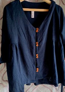 Navy Blue Top