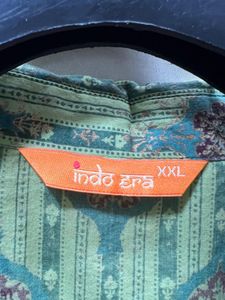 Indo Era Olive Kurti