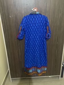 Kurta In Blue Colour