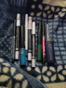 eyeliner, kajal ,Mascara