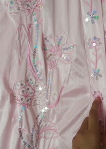 Embroidred 2 Pcs Night Dress