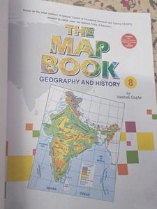 Map Book Class 8th