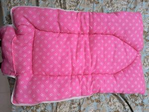 Baby Bed / Carry Bag - Pink And White