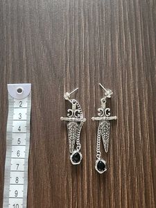 Royalcore sword Earrings.