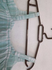 Cute Plaid cami crop top for women