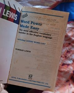 Word Power Made Easy By Norman Lewis