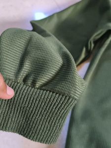 Totally New Green Vintage Style Pullover