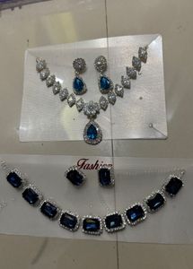 2 high quality diamond necklaces