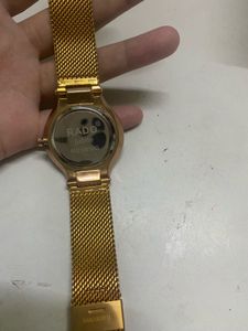Rado Gold-Tone Mesh Watch