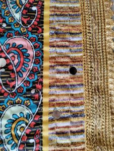 Festive Dupatta With Real Mirror Work