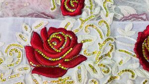 Party Wear Net Saree