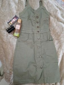 Olive Green Bodycon Dress💚