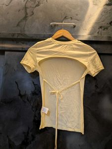Shein Yellow Women&#39;s Top