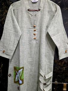 Cotton Collar Kurta