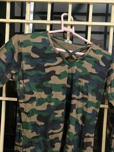 Navy Tshirt Top