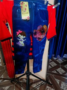 Trendy Girls’ Party Wear Outfit