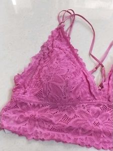 L Aerie Pink Bra