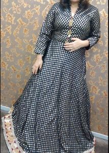 Black Ethenic Gown