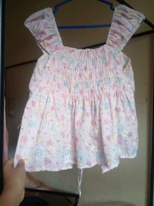 pink floral top