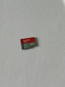 SANDISK 64 GB MINI MEMORY CARD FOR PHONE AND TAB