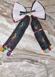 Hair Bow For Navratri