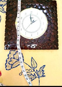 New Branded Ajanta Wooden Wall Clock