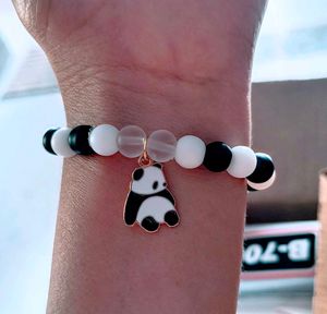 Cute Panda Charm Bracelet