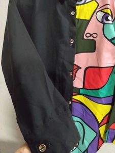 Unique Art Print Shirt
