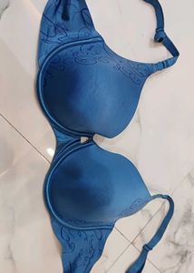 Blue Bra with Detail...36B