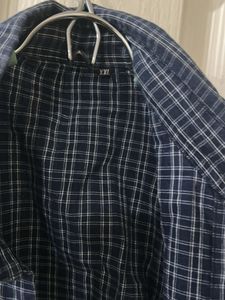 Checked Blue Shirt