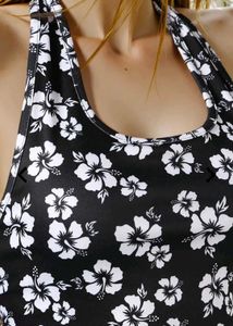 Floral Print Crop Top