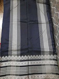 Blue Silk Saree For Women