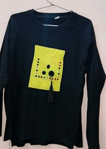 Black And Yellow Top 💛