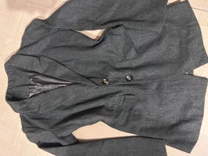 Grey Colour Blazer For Women