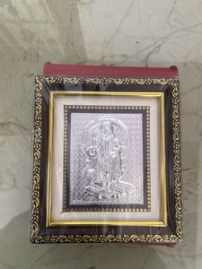 999 Silver Framed Murugar Showpiece