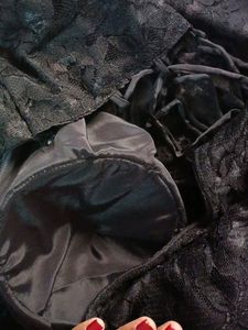 A New Black Customized Kurta Set