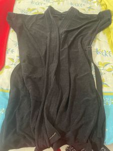 Comfy black bath robes