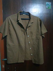 Brown Half Shirt