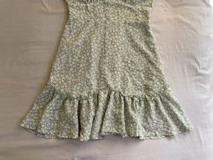 Floral Print Mini Dress Size Xs