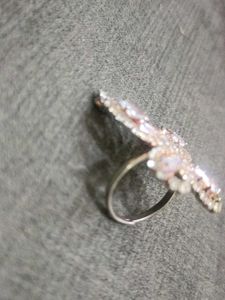 Sparkling Butterfly Ring