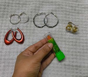 Combo Of 4 Earrings + Exciting Freebie
