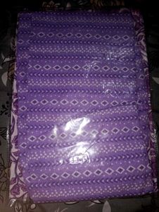 Purple Printed Pant Kurta Set