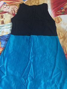Blue &amp; Black Casual Dress