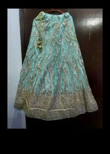 Net Fully Worked Lehenga