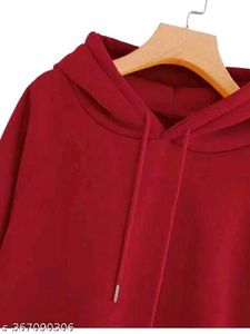 Maroon Hoodie with Fleece
