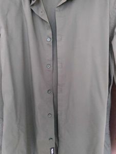 Very light Olive Green Shirt