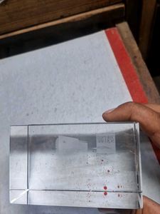 Crystal Showpiece Paper Wight