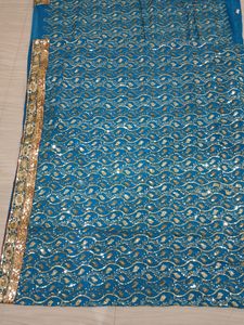 New Designer all over work saree